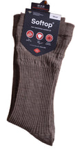 Load image into Gallery viewer, HJ Wool Rich Men&#39;s Softtop Socks