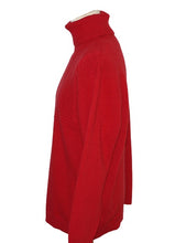 Load image into Gallery viewer, Massoti Red Roll-neck Sweater