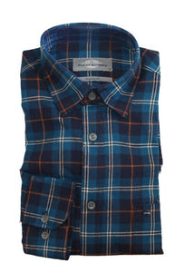 Peter Gribby Brushed Cotton Check Shirt