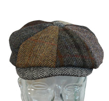 Load image into Gallery viewer, Lewis Baker Boys hat in Harris Tweed