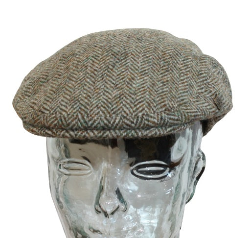 Stornoway Harris Tweed flat cap