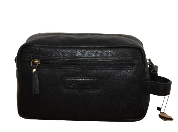 Ashwoood Luxury Leather Washbag