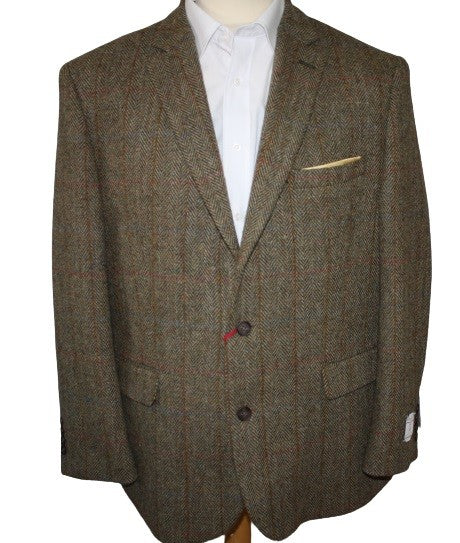 Brook Taverner Derby Tweed Veste Homme 44L Vert Laine Tir Brook Taverner Derby Tweed Veste Homme 44L Vert Laine Tir